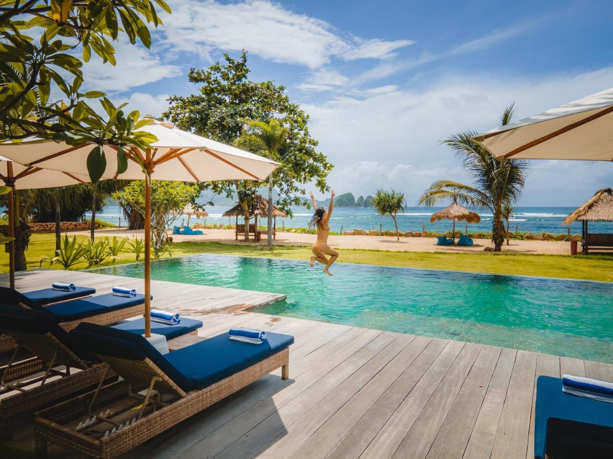 Segara Lombok Beach Resort Selong Belanak Exterior photo